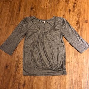 Silver Old Navy blouse- small